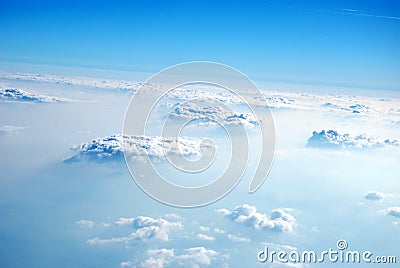 Clouds from above, 2008 Stock Photo