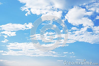 Clouds with blue sky background Stock Photo