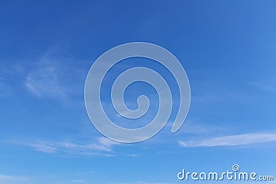 Clouds, blue sky background design elements. Pantone Classic Blue Stock Photo
