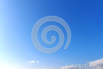 Clouds, blue sky background design elements. Pantone Classic Blue Stock Photo