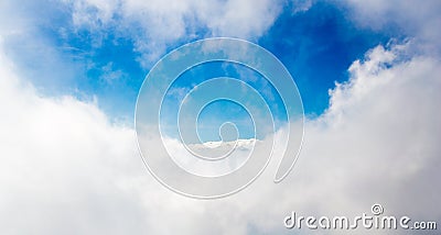 Clouds and blue sky Stock Photo