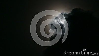 Clouds are moving through the full moon, the atmosphere looks mysterious and scary. 4K video stock video Clouds are moving through the full moon, the atmosphere looks mysterious and scary. 4K video stock video