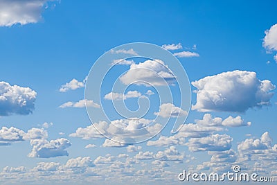 Clouds, sky. The airspace. A cloudy landscape. Environment Stock Photo