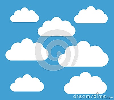 Clouds in the sky Stock Photo