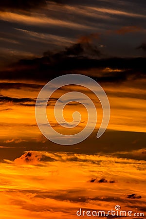 Clouds in the Sky Stock Photo