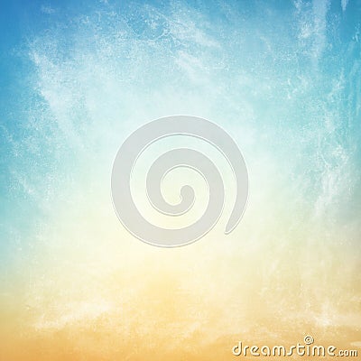 Clouds on a textured vintage paper background Stock Photo