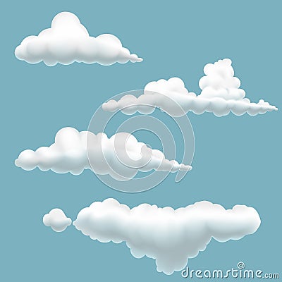 Clouds Vector Illustration