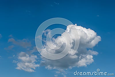 Cloudy and blue sky Stock Photo