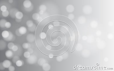 Cloudy bokeh soft light abstract background, Vector eps 10 illustration bokeh particles Vector Illustration