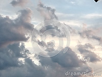 A Cloudy Day In North Carolina Stock Photo