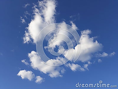 Cloudy skies Stock Photo