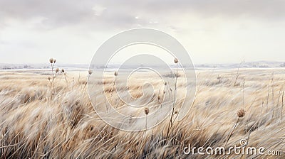 Prairie: A Realistic Yet Stylized Landscape By Alan Lee Stock Photo