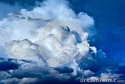 Cloudy sky view Stock Photo