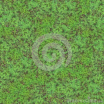 Clover Field Seamless Pattern Stock Photo