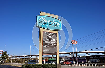 Cloverleaf Center, Memphis, Tennessee Editorial Stock Photo