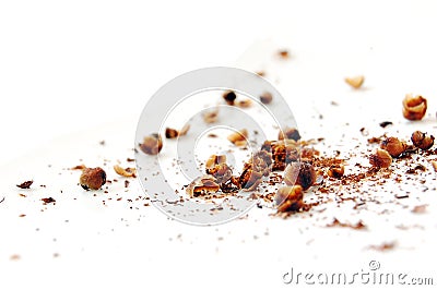 Cloves crumbs Stock Photo