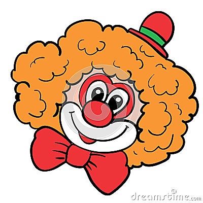 Clown Vector Illustration