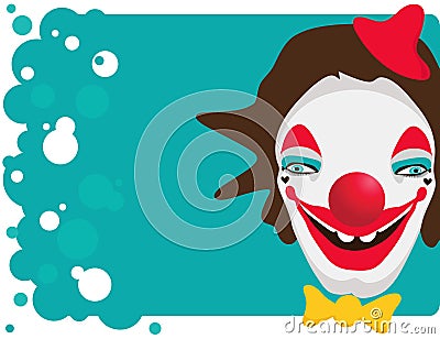 Clown Vector Illustration