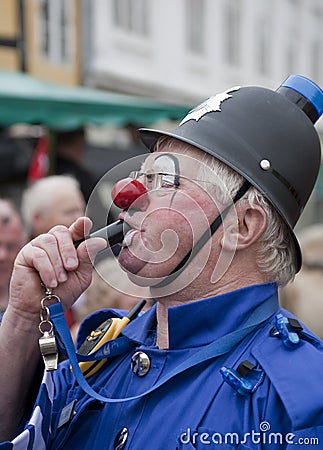 Clown PC Bluey Editorial Stock Photo
