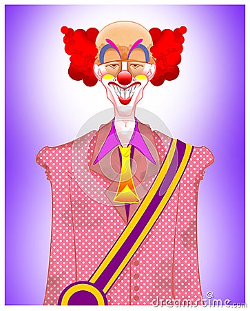 Clown for president Stock Photo