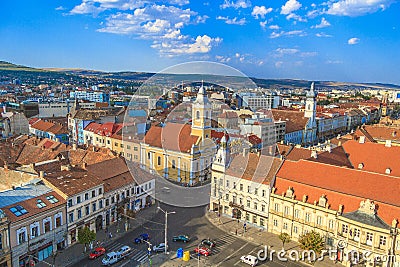 Cluj-Napoca city Editorial Stock Photo