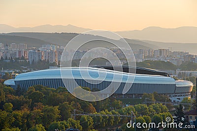 Cluj-Napoca stadium, Romania Stock Photo