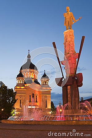 Cluj Napoca in Transylvania Romania Stock Photo