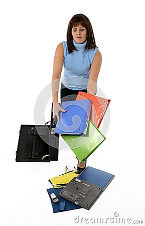 Clumsy Work Stock Photo