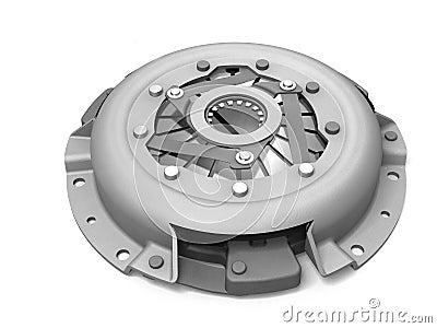 Clutch auto parts Stock Photo