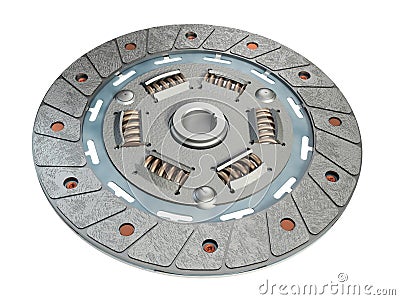 Clutch disc Stock Photo