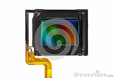 CMOS sensor Stock Photo
