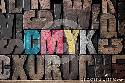 CMYK Stock Photo