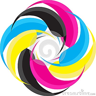 Cmyk Vector Illustration