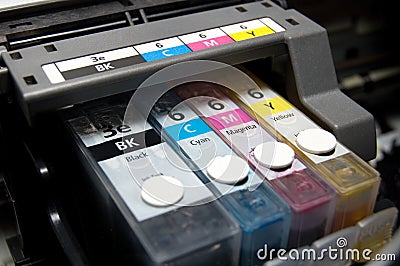 CMYK Stock Photo