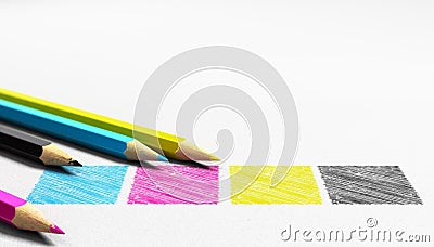 CMYK Stock Photo