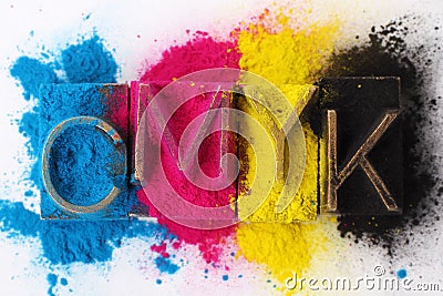 Cmyk Stock Photo