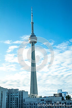 CN Tower Toronto Canada Editorial Stock Photo