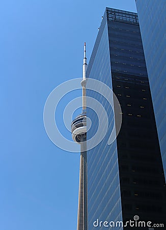 CN Tower, Toronto Editorial Stock Photo