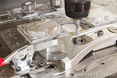 The CNC milling machine Stock Photo