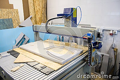 CNC router machine Stock Photo