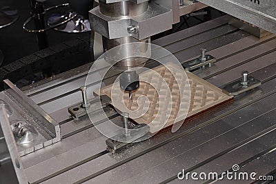 Cnc router Stock Photo