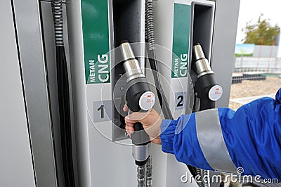 CNG Stock Photo