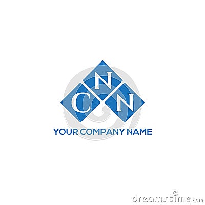 CNN letter logo design on WHITE background. CNN creative initials letter logo concept Vector Illustration