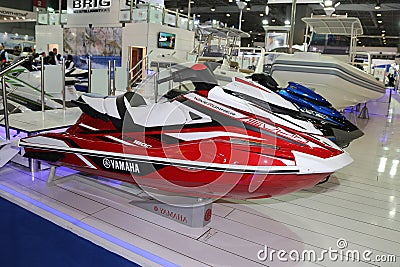 CNR Eurasia Boat Show in Istanbul Editorial Stock Photo