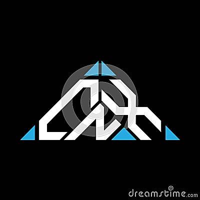 CNX letter logo creative design with vector graphic, Vector Illustration