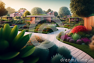 Eco Friendly Lifestyle Modern Elevate Your Lifestyle Stock Photo