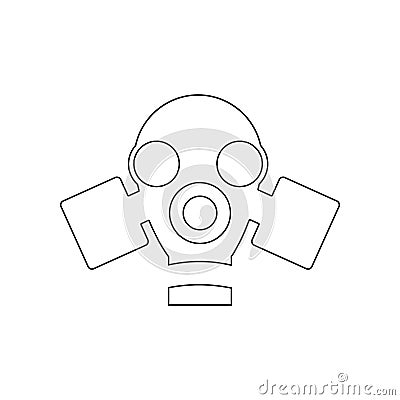 CO2 icon. Element of Desister for mobile concept and web apps icon. Outline, thin line icon for website design and development, Stock Photo
