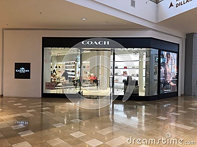 Coach Store In A Mall Editorial Stock Photo