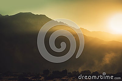 Coachella Valley California Stock Photo