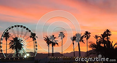 Coachella valley Editorial Stock Photo